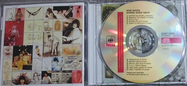 Ron Wood - Gimme Some Neck (CD, Album, RE) (Near Mint (NM or M-)) - Image 2