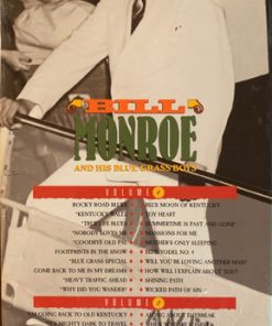 Alternative view of Bill Monroe & His Blue Grass Boys - The Essential Bill Monroe And His Blue Grass Boys (1945-1949) (2xCass, Promo + Box, Comp) (Mint (M))
