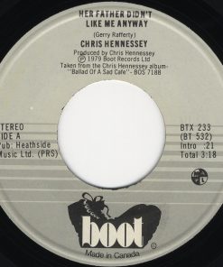 Chris Hennessy - Her Father Didn't Like Me Anyway (7") (Very Good Plus (VG+))