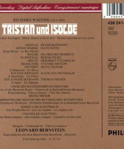 Alternative view of Richard Wagner / Leonard Bernstein / Peter Hofmann / Hildegard Behrens / Bernd Weikl / Symphonie-Orchester Des Bayerischen Rundfunks - Tristan Und Isolde (4xCD, Album, RE, RM + Box) (Near Mint (NM or M-))