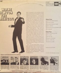 Alternative view of Wayne Newton - The Greatest! (LP, Album) (Mint (M))