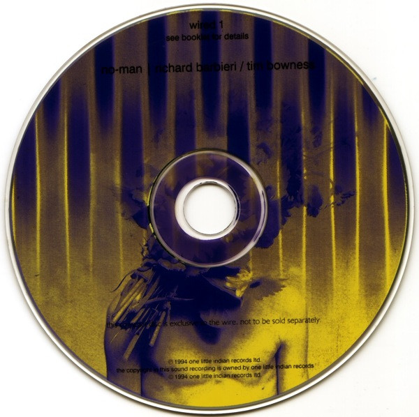 No-Man | Richard Barbieri / Tim Bowness - Wired 1 (CD) (Near Mint (NM or M-)) - Image 3