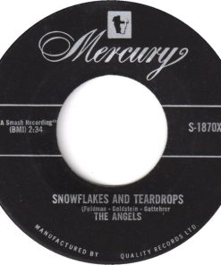Alternative view of The Angels (3) - Wow Wow Wee (He's The Boy For Me) / Snowflakes And Teardrops (7", Single) (Very Good Plus (VG+))