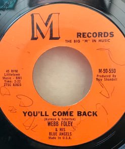 Webb Foley - You'll Come Back / Adios You All (7", Single) (Very Good (VG))