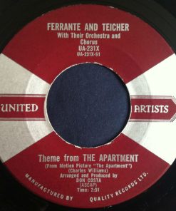 Ferrante & Teicher With Ferrante And Teicher With Their Orchestra And Chorus - Theme From The Apartment (7") (Very Good (VG))