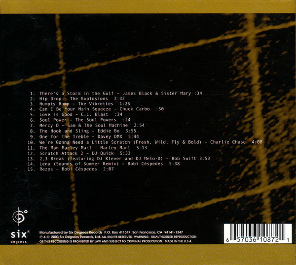 Rob Swift - Under The Influence (CD, Comp, Mixed) (Near Mint (NM or M-)) - Image 2
