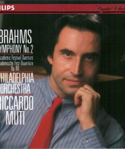 Johannes Brahms - The Philadelphia Orchestra, Riccardo Muti - Symphony No. 2 • Academic Festival Overture (CD, Album) (Near Mint (NM or M-))