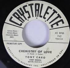 Tony Caro - Chemistry Of Love (7", Single, Promo) (Very Good Plus (VG+))