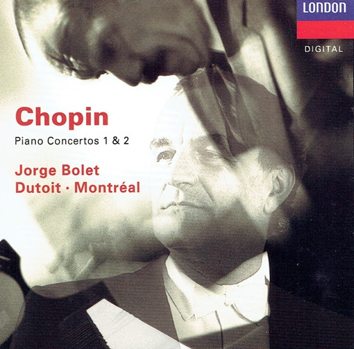 Frédéric Chopin, Jorge Bolet, Charles Dutoit, Orchestre Symphonique De Montréal - Piano Concertos 1 & 2 (CD, Album) (Near Mint (NM or M-))
