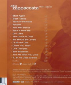 Alternative view of Zappacosta - Start Again (CD, Album) (Mint (M))