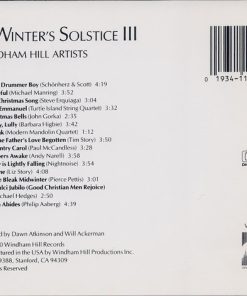 Alternative view of Windham Hill Artists - A Winter's Solstice III (CD, Album) (Near Mint (NM or M-))