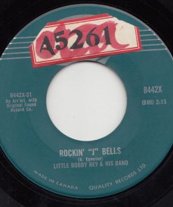 Little Bobby Rey - Rockin' "J" Bells / Corrido De Auld Lang Syne (7", Single) (Very Good Plus (VG+))
