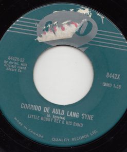 Alternative view of Little Bobby Rey - Rockin' "J" Bells / Corrido De Auld Lang Syne (7", Single) (Very Good Plus (VG+))