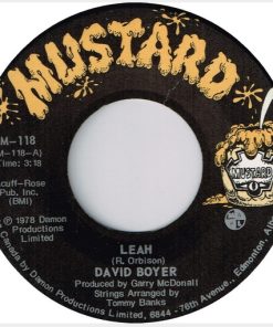 Dave Boyer (6) - Leah (7") (Very Good Plus (VG+))