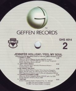 Jennifer Holliday - Feel My Soul (LP, Album, All) (Mint (M)) - Image 4