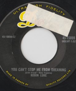 Alternative view of Robin Luke - Strollin' Blues / You Can't Stop Me From Dreaming (7", Single) (Very Good Plus (VG+))