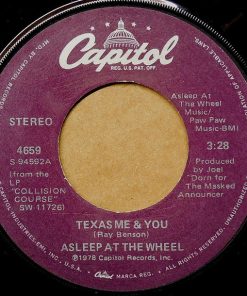 Asleep At The Wheel - Texas Me & You (7", Single) (Very Good Plus (VG+))