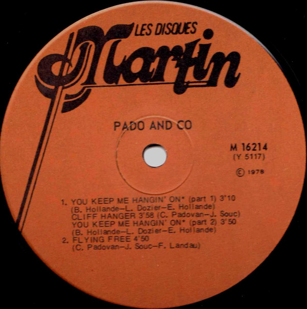 Pado & Co - Pado & Co (LP, Album) (Mint (M)) - Image 4