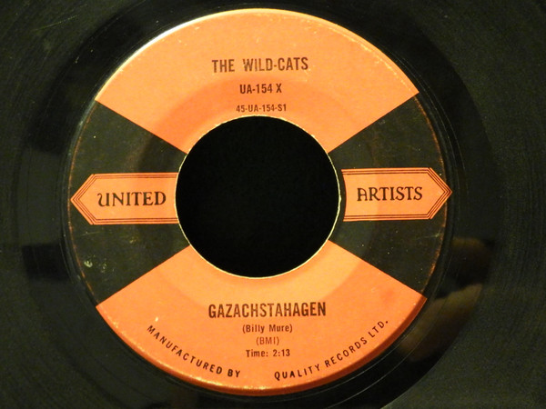 The Wild-Cats - Gazachstahagen (7") (Very Good Plus (VG+)) - Image 2