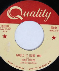 Alternative view of Nick Marco And The Venetians - Little Lost Boy / Would It Hurt You (7", Single) (Very Good Plus (VG+))