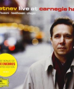 Mikhail Pletnev - Pletnev Live At Carnegie Hall (Bach-Busoni · Beethoven · Chopin) (CD, Album, Ltd + CD, Bon) (Near Mint (NM or M-))