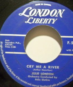 Julie London - Cry Me A River (7") (Very Good Plus (VG+))