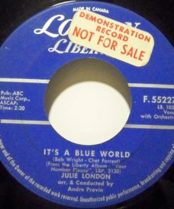 Alternative view of Julie London - Cry Me A River (7") (Very Good Plus (VG+))