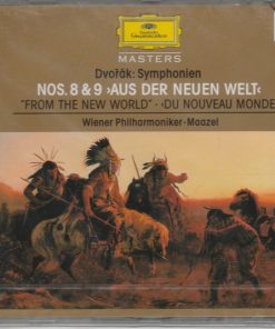 Antonín Dvořák, Wiener Philharmoniker, Lorin Maazel - Symphonien Nos. 8 & 9 - »Aus Der Neues Welt«  -  »From The New World - Du Nouvean Monde« (CD, Album, Comp) (Near Mint (NM or M-))