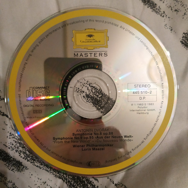 Antonín Dvořák, Wiener Philharmoniker, Lorin Maazel - Symphonien Nos. 8 & 9 - »Aus Der Neues Welt« - »From The New World - Du Nouvean Monde« (CD, Album, Comp) (Near Mint (NM or M-)) - Image 3