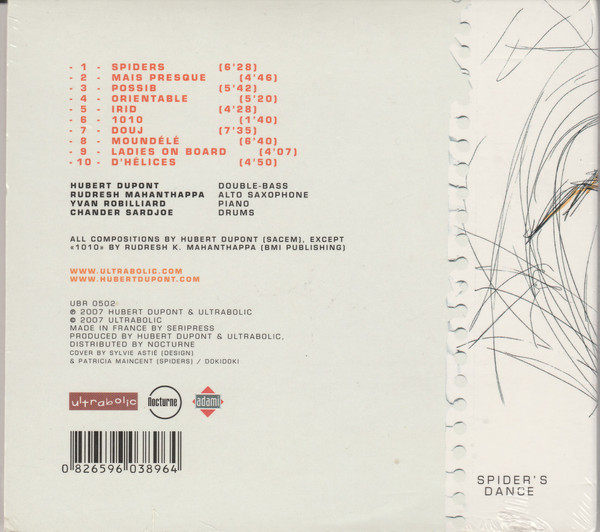 Dupont T - Spider's Dance (CD, Album) (Mint (M)) - Image 2