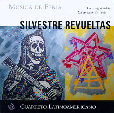 Silvestre Revueltas / Cuarteto Latinoamericano - Musica De Feria – The String Quartets (CD, Album) (Near Mint (NM or M-))