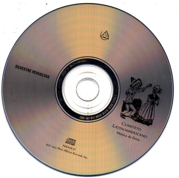 Silvestre Revueltas / Cuarteto Latinoamericano - Musica De Feria – The String Quartets (CD, Album) (Near Mint (NM or M-)) - Image 3