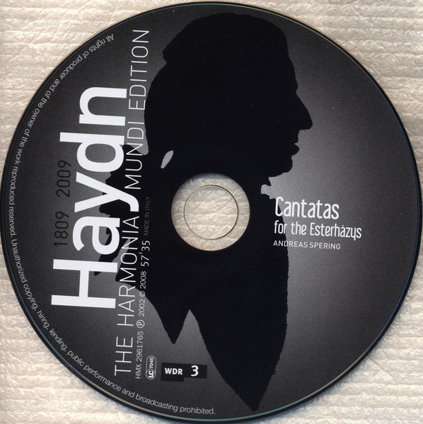 Joseph Haydn - Sunhae Im, Johanna Stojković, Max Ciolek, VokalEnsemble Köln, Cappella Coloniensis, Andreas Spering - Cantatas For The Esterházys (CD, Album, RE) (Near Mint (NM or M-)) - Image 5