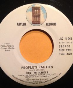 Alternative view of Joni Mitchell - Free Man In Paris (7", Single) (Very Good Plus (VG+))