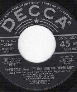 Elmer Bernstein & Orchestra - "Main Title" From "The Man With The Golden Arm" / Clark Street (7") (Near Mint (NM or M-))