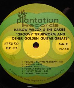 Harlow Wilcox And The Oakies - Groovy Grubworm And Other Golden Guitar Greats (LP) (Mint (M)) - Image 4