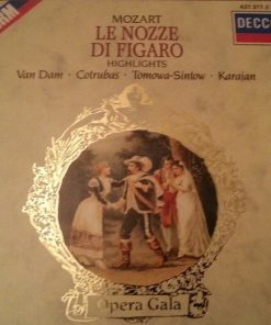 Wolfgang Amadeus Mozart –  Wiener Philharmoniker, Herbert von Karajan - Le Nozze Di Figaro Highlights (CD, Album, RM) (Near Mint (NM or M-))