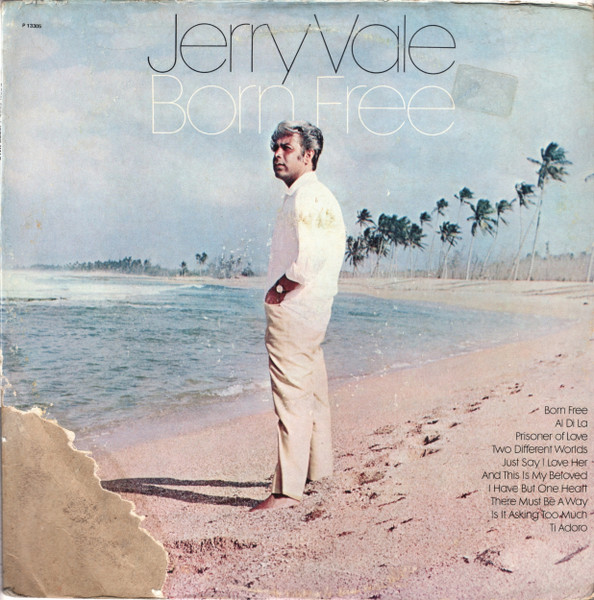 Jerry Vale - Born Free (LP, Album, Comp) (Mint (M))