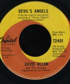 Davie Allan & The Arrows - Devil's Angels (7", Single) (Very Good Plus (VG+))