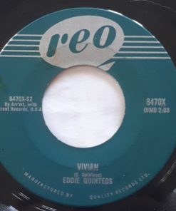 Alternative view of Eddie Quinteros - Come Dance With Me / Vivian ‎ (7", Single) (Very Good Plus (VG+))
