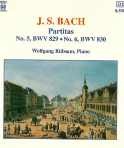 Johann Sebastian Bach, Wolfgang Rübsam (2) - Partitas Nos. 5 And 6 (CD, Album) (Near Mint (NM or M-))