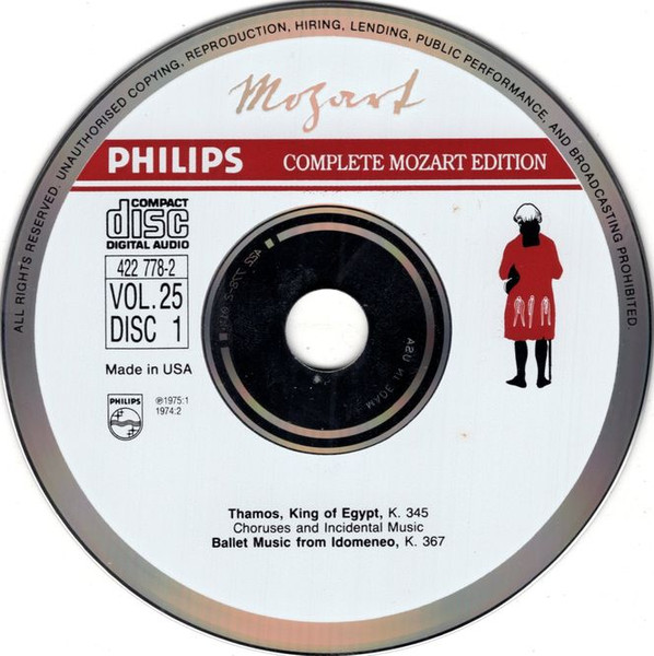 Wolfgang Amadeus Mozart - Theatre and Ballet Music (2xCD, Album + Box, Sli) (Near Mint (NM or M-)) - Image 3