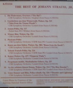 Alternative view of Johann Strauss Jr. - The Best Of Johann Strauss, Jr. (CD, Comp) (Near Mint (NM or M-))