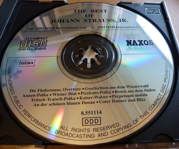 Johann Strauss Jr. - The Best Of Johann Strauss, Jr. (CD, Comp) (Near Mint (NM or M-)) - Image 3