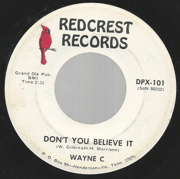 Wayne C (2) - Guaranteed (7", Single) (Very Good Plus (VG+)) - Image 2