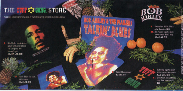 Bob Marley & The Wailers - Talkin' Blues (CD, Album, Club) (Near Mint (NM or M-)) - Image 4
