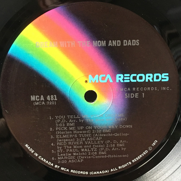 The Mom And Dads - Dream With The Mom And Dads (LP, Album) (Mint (M)) - Image 3