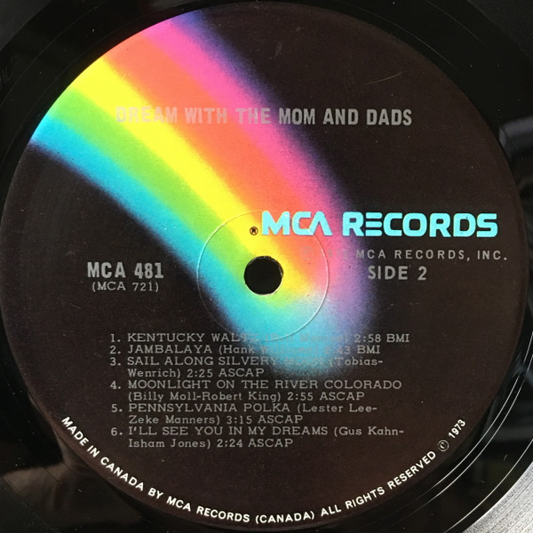The Mom And Dads - Dream With The Mom And Dads (LP, Album) (Mint (M)) - Image 4