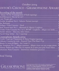 Alternative view of Various - Gramophone Editor's Choice (The Top Ten Discs): October 2004 (CD, Comp) (Near Mint (NM or M-))