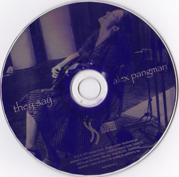 Alex Pangman - They Say... (CD, Album) (Near Mint (NM or M-)) - Image 4